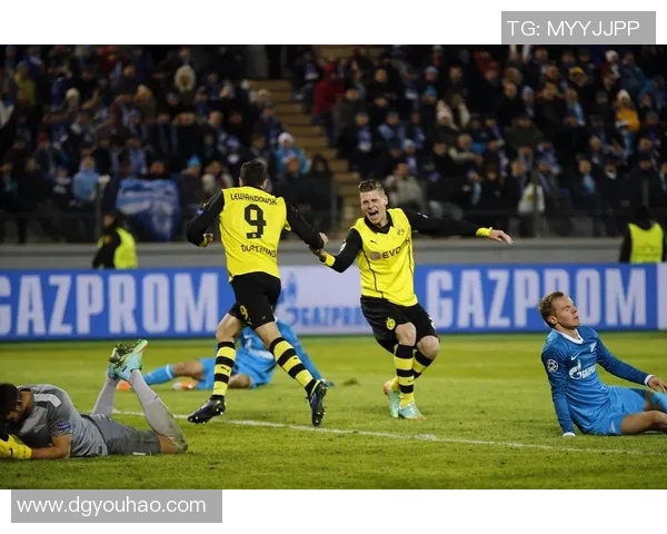 多特蒙德与泽尼特激战成和比分揭晓精彩瞬间回顾